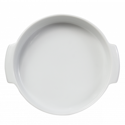 Forma redonda 25 cm Ø Assar e Servir – branca