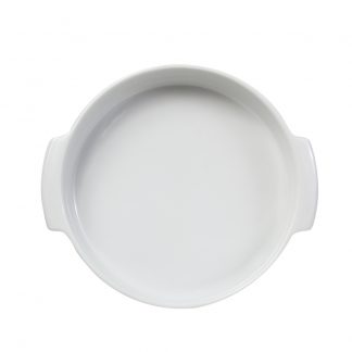 Forma Redonda Refratária Diâmetro 25 cm Branca