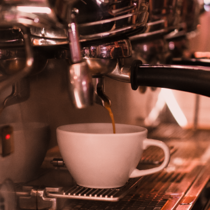 Xícara Flat White Oval com pires branco 150 ml - Imagem 3