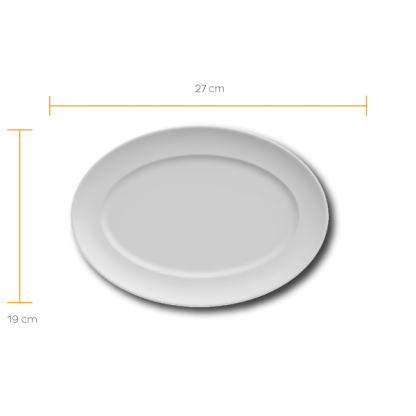 Travessa rasa - 27 cm - Imagem 2