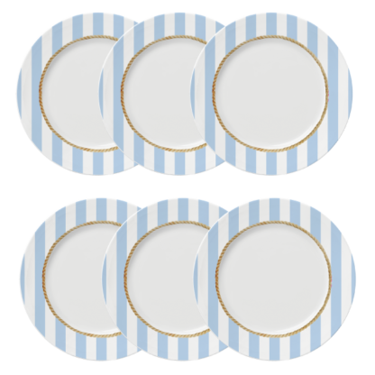 Kit de 06 pratos rasos - Floral Chic - Imagem 4
