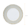Kit de 06 pratos de sobremesa Off white - Image 3