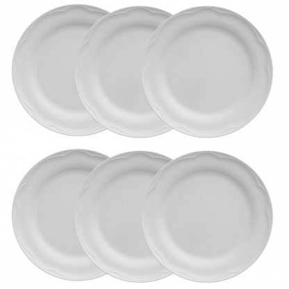 Kit de 6 pratos rasos Cottage - Imagem 3
