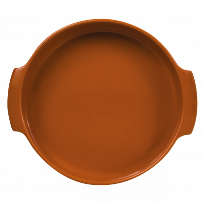 Forma redonda 25 cm  Ø Assar e Servir laranja