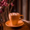Xícara Cappuccino Tulipa com pires - 280 ml - amarelo - Image 3