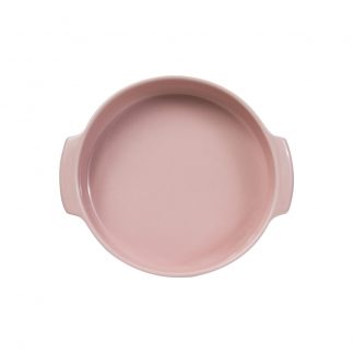 Forma Redonda Diâmetro 21 cm Rosa Fractal