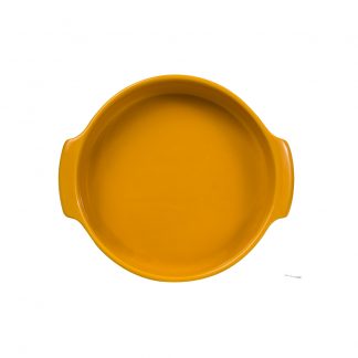 Forma Redonda Diâmetro 21 cm Amarela