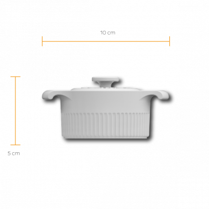 Cocotte 10 Ø - branco - Image 4