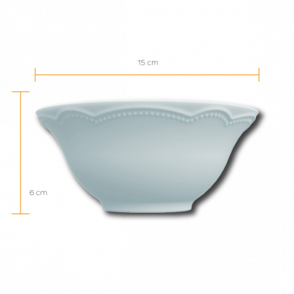 Kit de 6 Bowls Cottage azul - Imagem 2