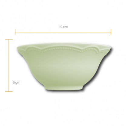 Kit Bowl Cottage verde - Imagem 2