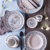 Kit de 06 pratos rasos Blue Peony - Image 3