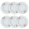 Kit de 06 pratos rasos Blue Peony - Image 2