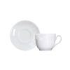 Kit de 06 xícaras de café com 6 pires Madri