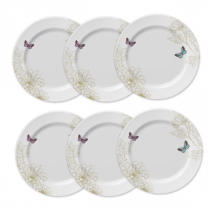 Kit com 6 pratos rasos Milão - Image 2