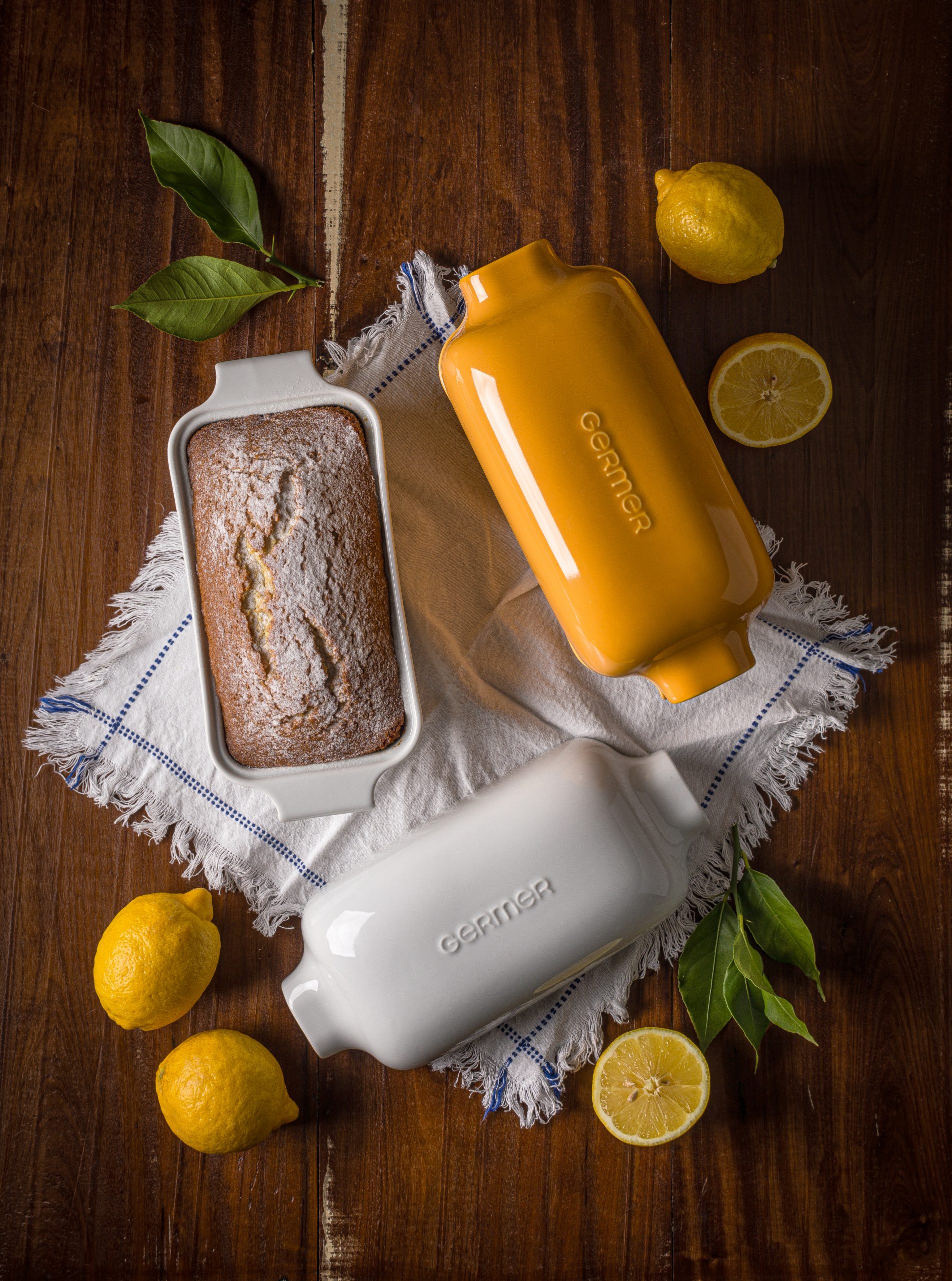 Forma de Pão com Tampa Refratária 29 cm Amarela 1,1 L - Imagem 4