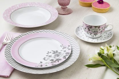 Kit de 6 xícaras de café com pires Paris - Image 3