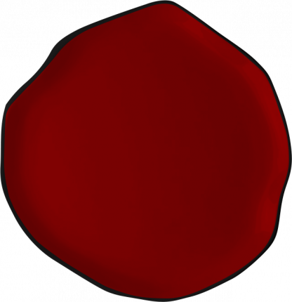 Prato raso Conceito - vermelho
