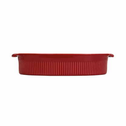 Forma oval M vermelho Assar e Servir - Imagem 2