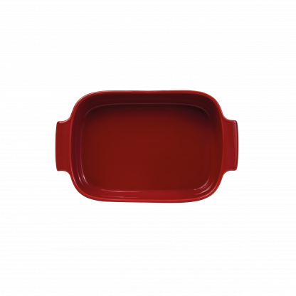Travessa retangular P Assar e Servir Vermelho - Imagem 2