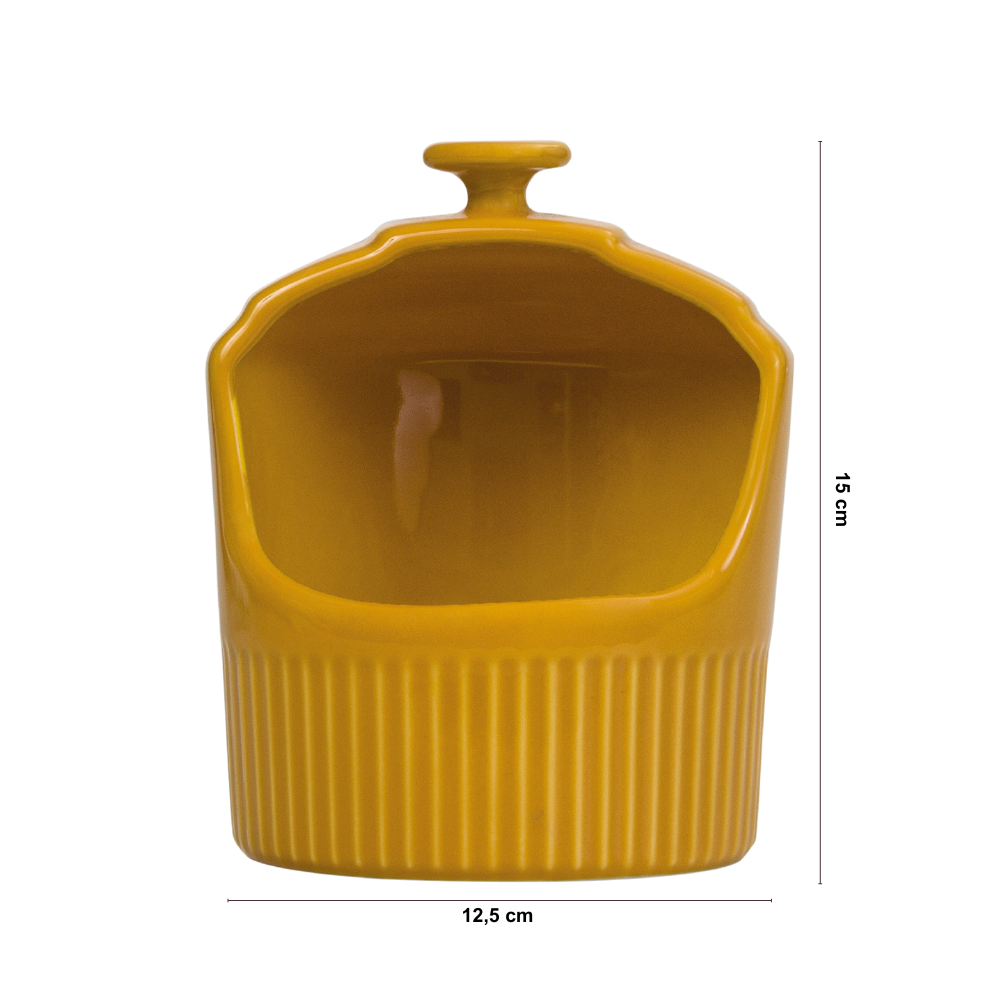 Pote de Sal Linha Assar e Servir Amarelo 350 ml - Imagem 3