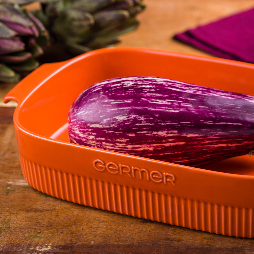 Travessa Refratária Retangular 28x17 Laranja 1,7 L - Imagem 6