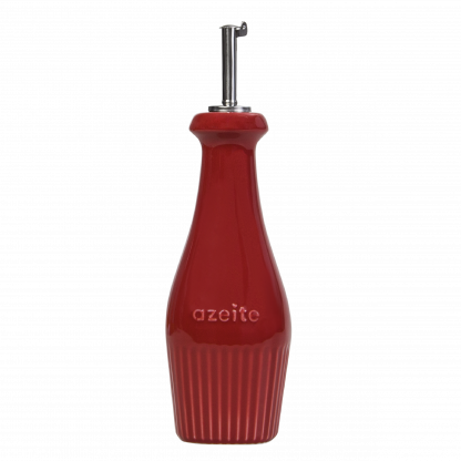 Azeiteiro Assar e Servir vermelho