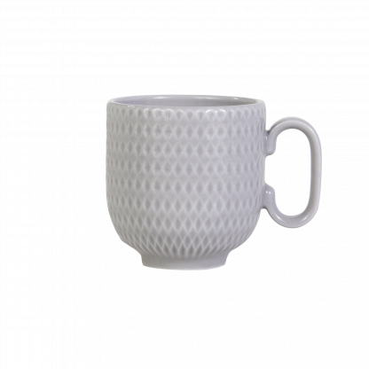 Caneca colorida Geometric - cinza