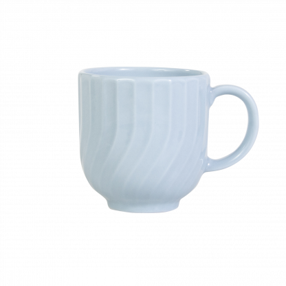 Caneca colorida Linea - azul