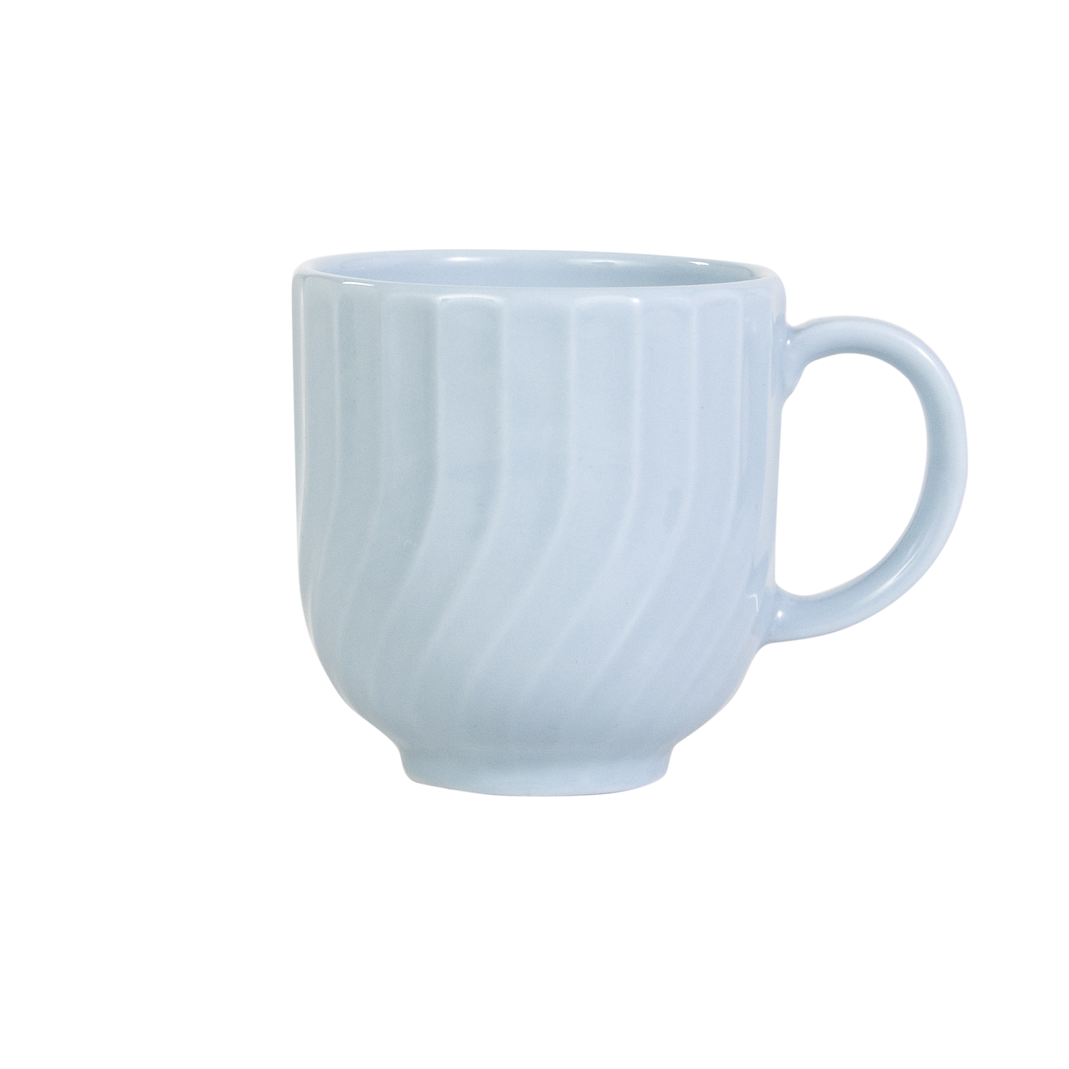 Caneca colorida Linea - azul