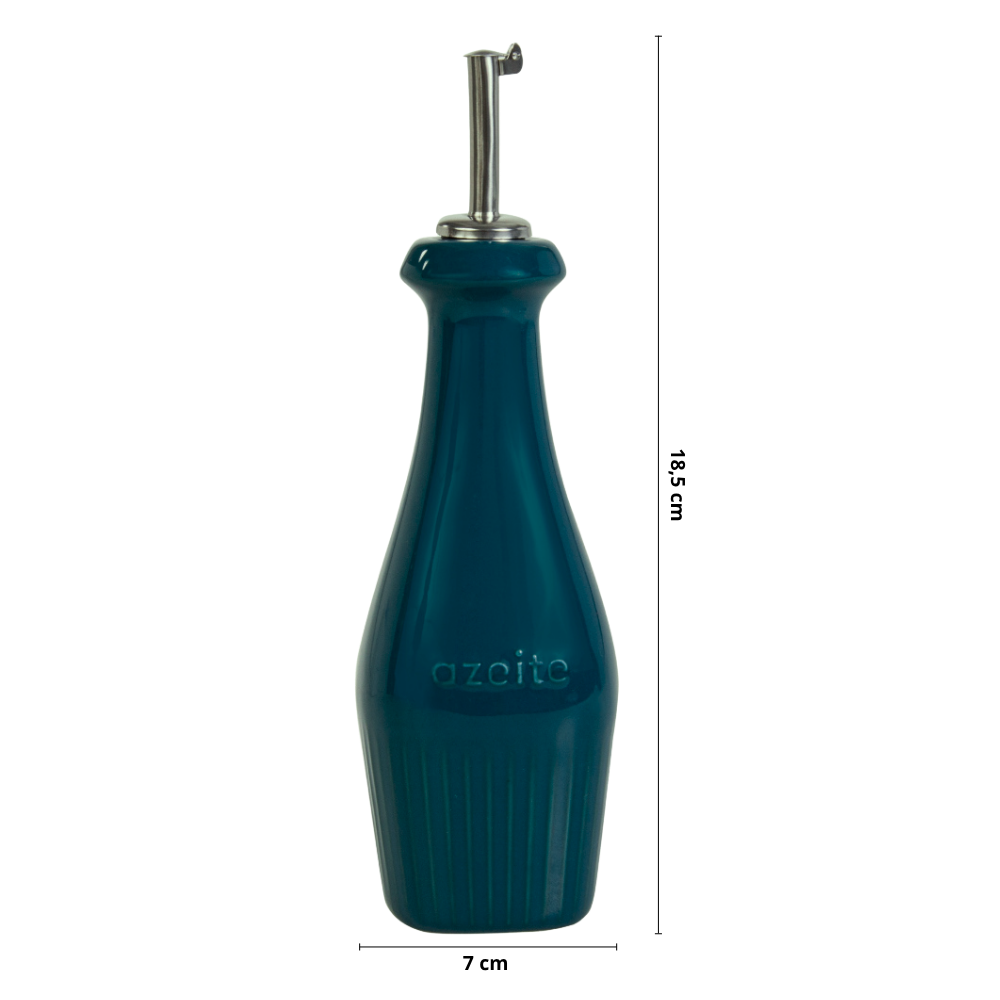 Azeiteiro em Porcelana Verdigris 350 ml - Imagem 2