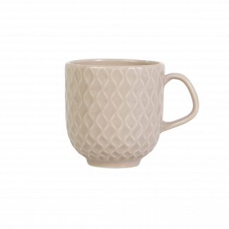 Caneca Chá Café Relevo Acqua 350 ml Creme