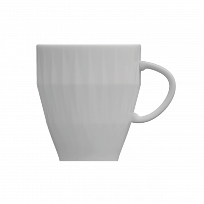 Caneca branca Diamante