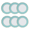 Prato raso - Versa - Metal Royal Tiffany - Image 2