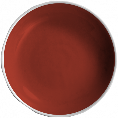 PRATO - VERMELHO - TEXTURE - P / BRANCO