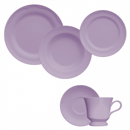 JG JANTAR/CHA 20PC - LILAS - COTTAGE
