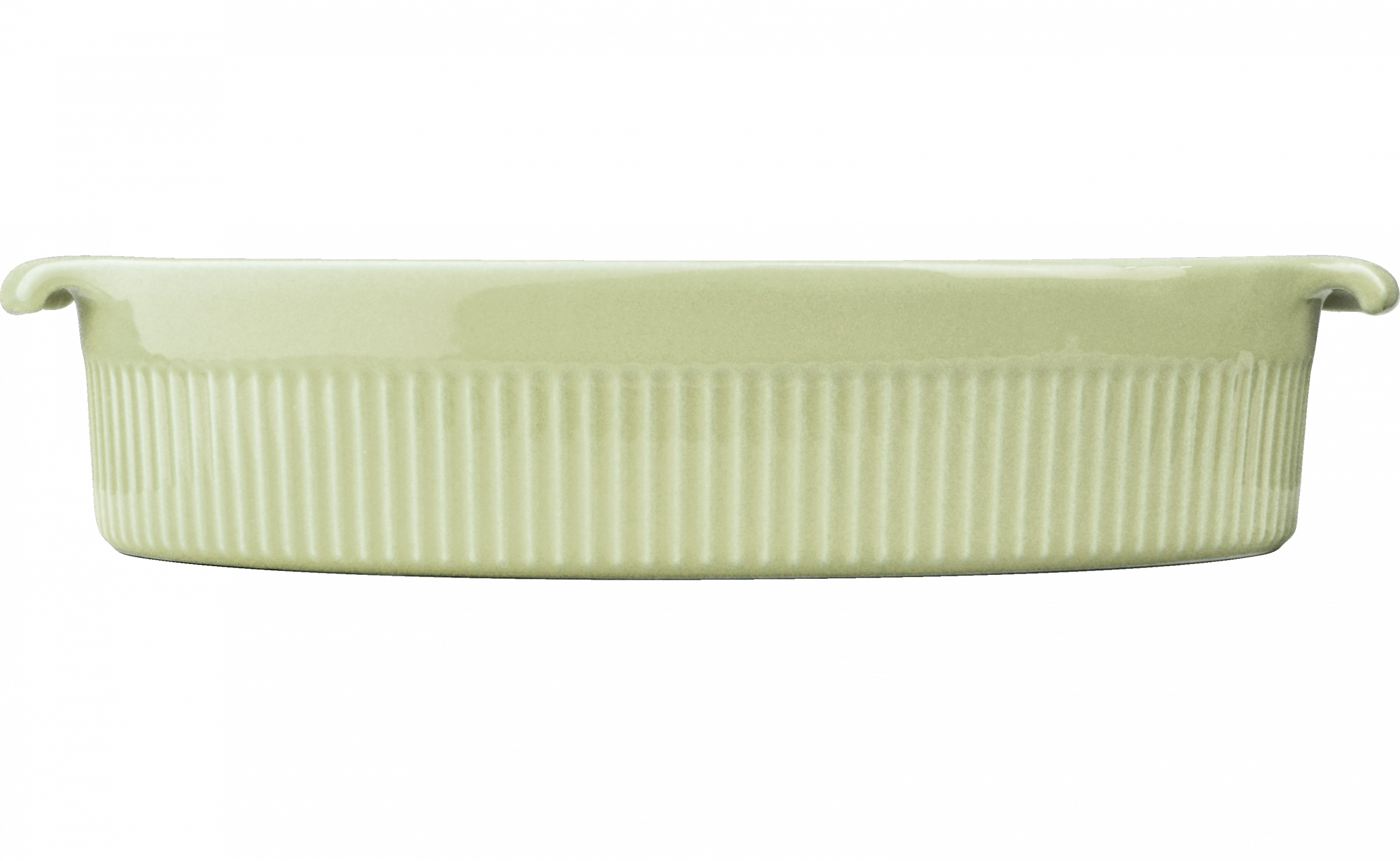 Forma Refratária Oval 32,5 cm Verde Chá 1,8 L - Imagem 2