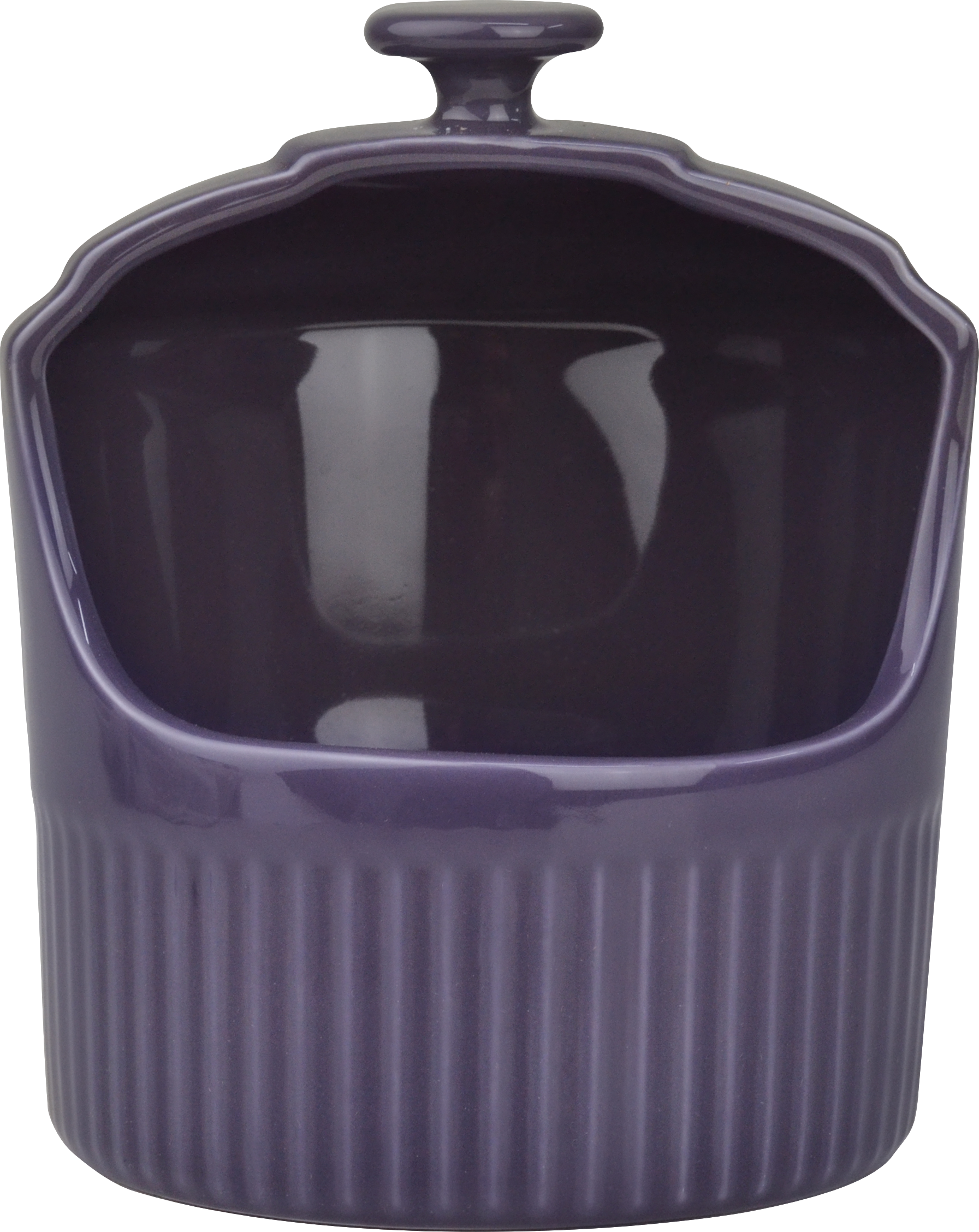 Pote de Sal Diâmetro 12,5 cm Ameixa 350 ml