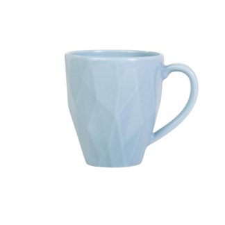 Caneca Chá Café Azul Vintage Edros Germer Porcelanas