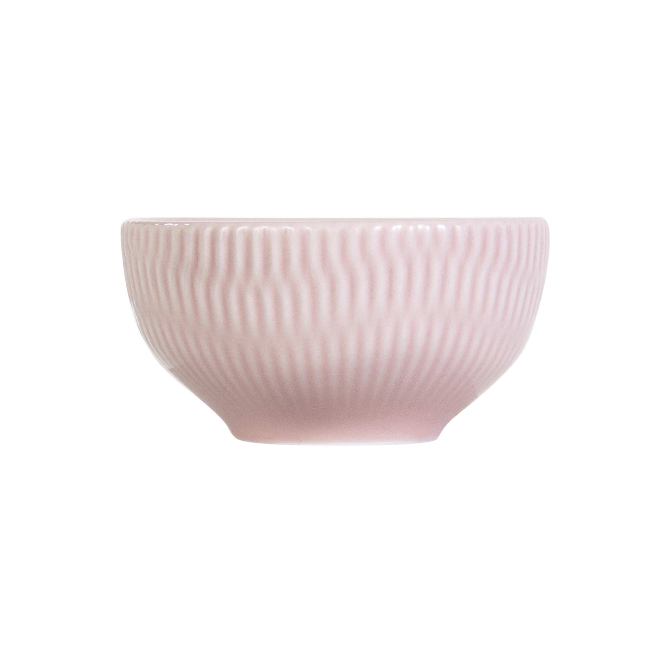 Bowl Tigela Sobremesa Rosa Fractal Relevo Shell 408 ml Germer