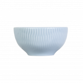 Bowl Tigela Sobremesa Shell Azul Vintage 408 ml
