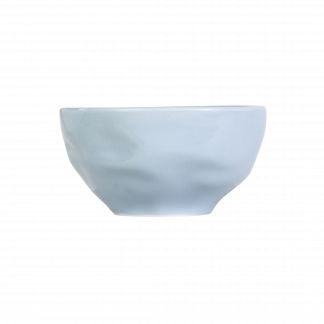 Bowl Tigela Sobremesa Azul Vintage Relevo Orgânico 360 ml