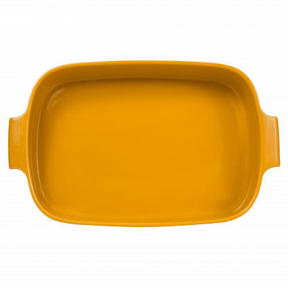 Travessa Retangular 37x26  Amarelo 4,9 L Germer Porcelanas