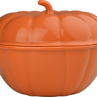 Cocotte Abóbora Laranja c/Tampa 1650ml Germer Porcelanas