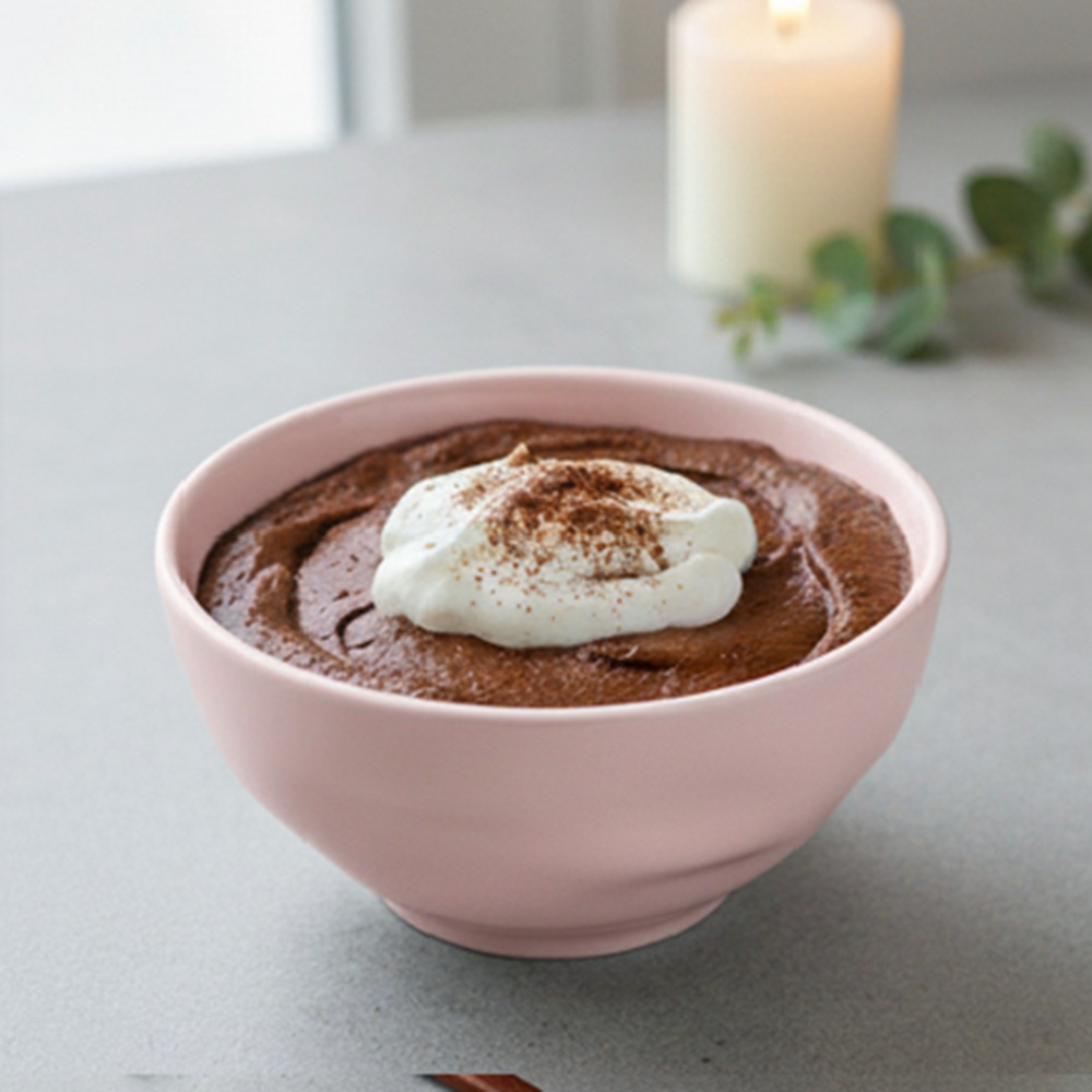 Bowl Tigela Sobremesa Rosa Fractal  Relevo Orgânico 360 ml - Imagem 4