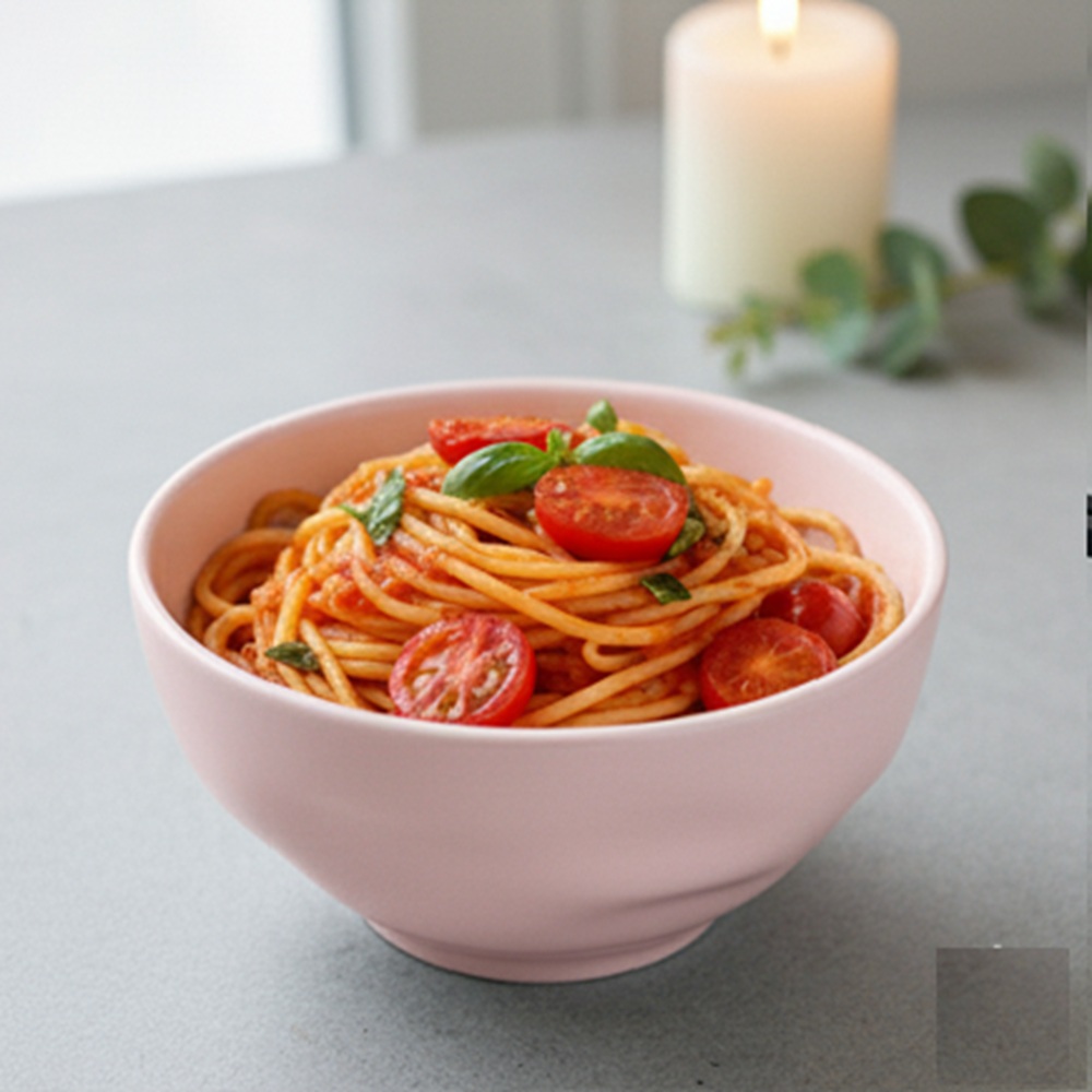 Bowl Tigela Sobremesa Rosa Fractal  Relevo Orgânico 360 ml - Imagem 2