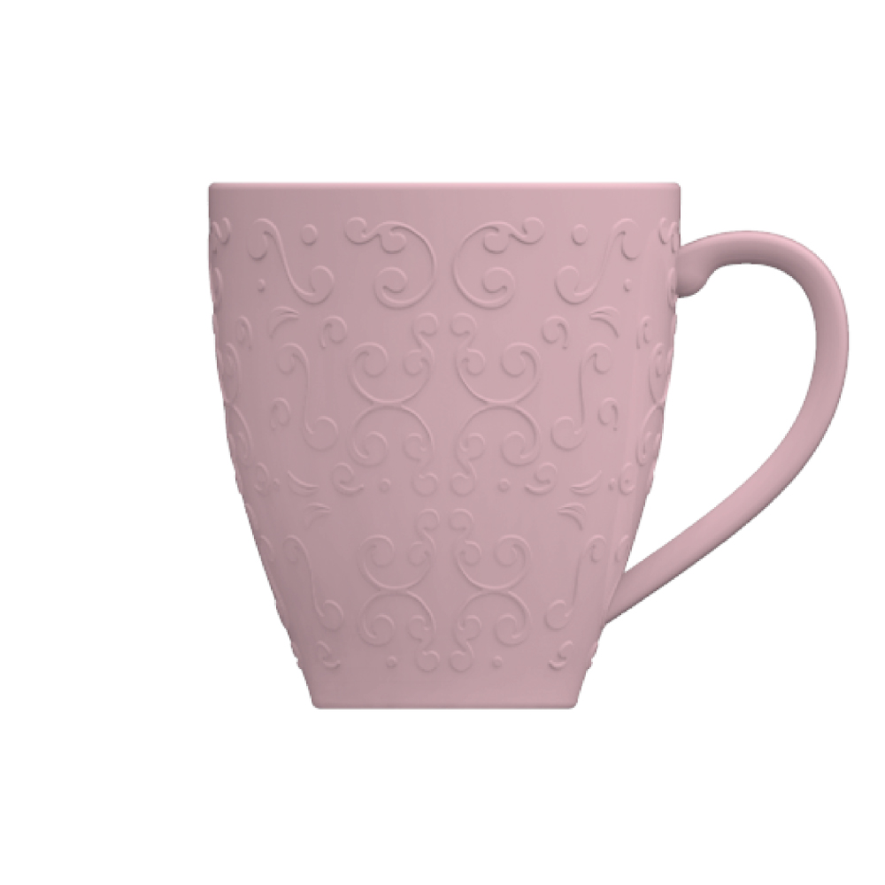 Caneca Tassel Rosa Fractal 310ml