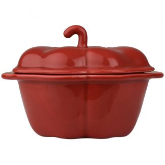 Cocotte Pimentão Vermelho 340 ml com Tampa