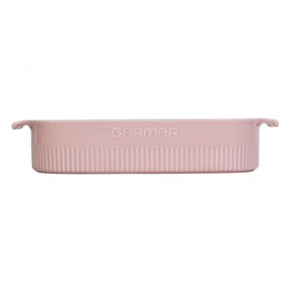 Travessa Retangular 30x21  Rosa Fractal 2,98 L