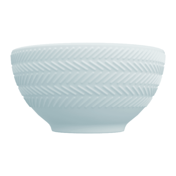 Bowl Verde Menta Chevron 418 ml