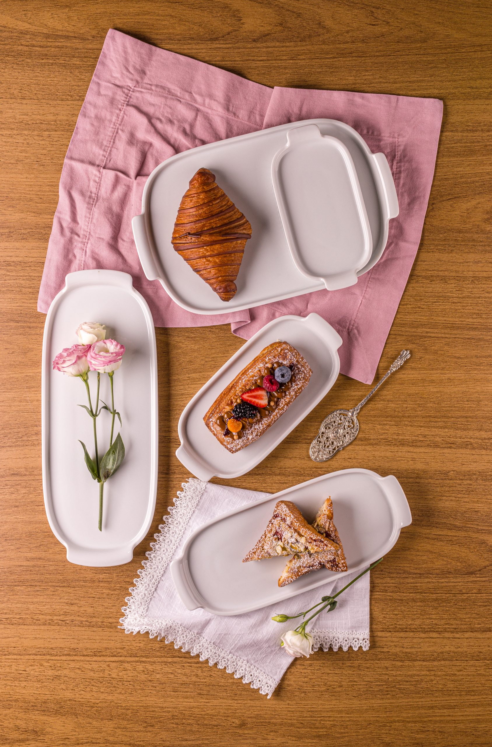 Bandeja Refratária 32,5 cm GG Branca - Imagem 5